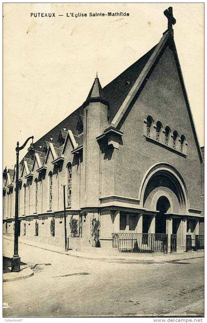 92 - HAUT SEINE - PUTEAUX - L'EGLISE SAINTE MATHILDE - Puteaux