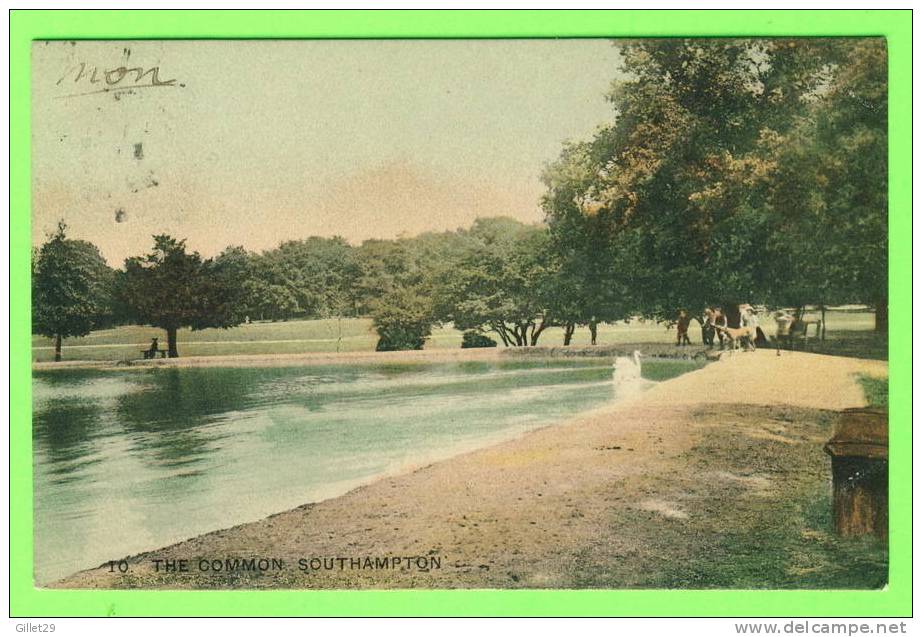 SOUTHAMPTON, UK - THE COMMON - ANIMATED WITH KIDS - UNDIVIDED BACK - TRAVEL IN 1908 - - Southampton