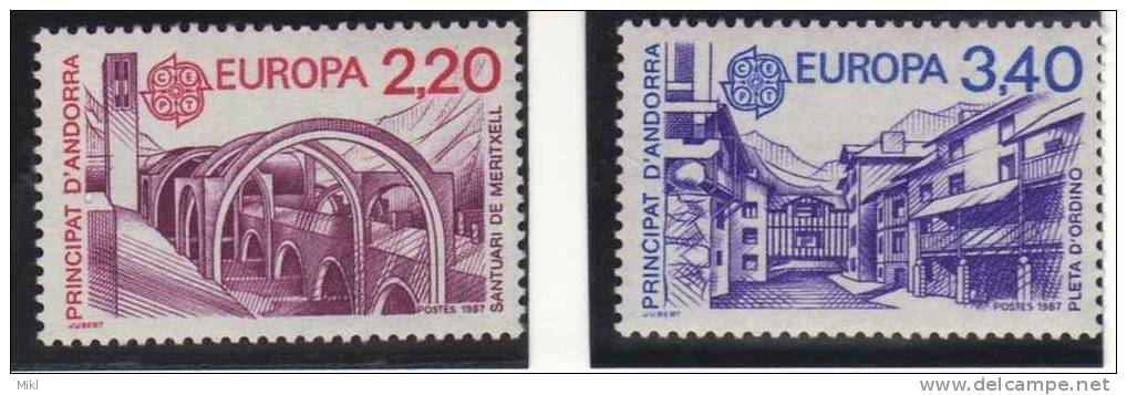 EUROPA 1987 YT 358-359** - Unused Stamps