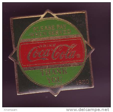 Coca-cola  Thank You - 1930 - Daté De 1985 Wilson Marketing Coca-cola Company - Coca-Cola