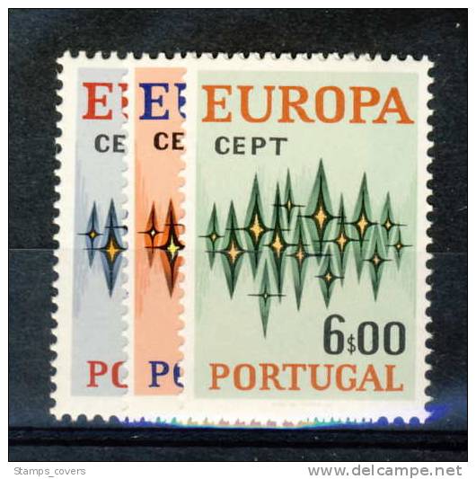 PORTUGAL MNH** MICHEL 1166/68 EUROPA 1972 - 1972