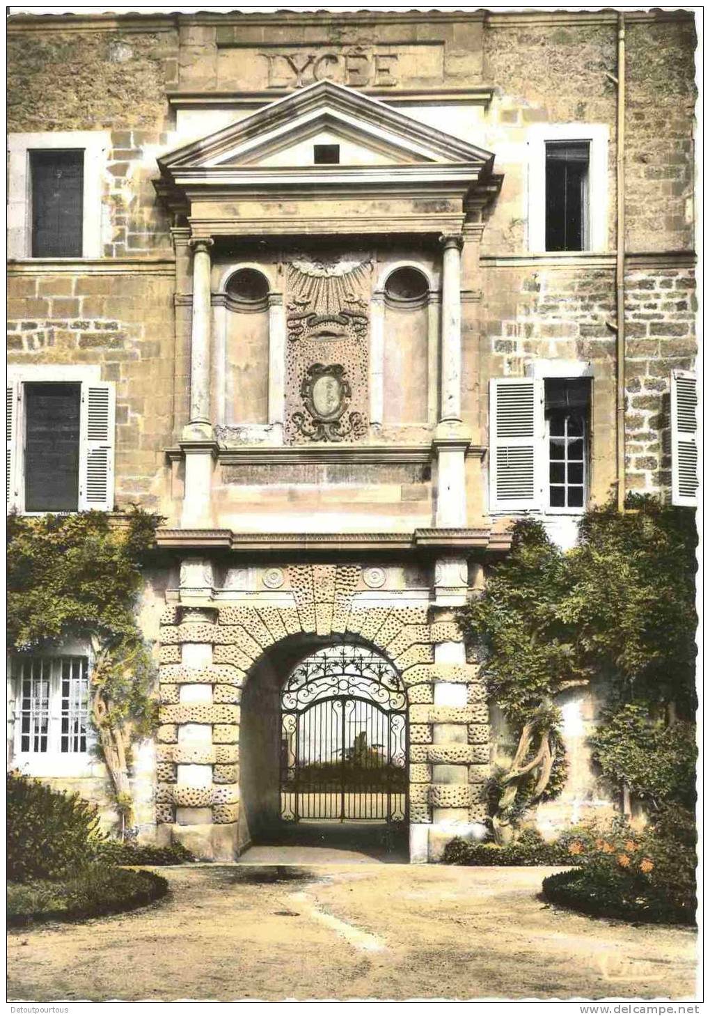 TOURNON 07 Ardèche : Entrée Du Lycée ( Vers 1960 ) - Tournon