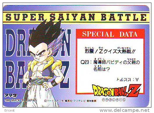 A - DRAGON BALL Z SUPER SAIYAN BATTLE N° 281 BON ETAT - Dragonball Z