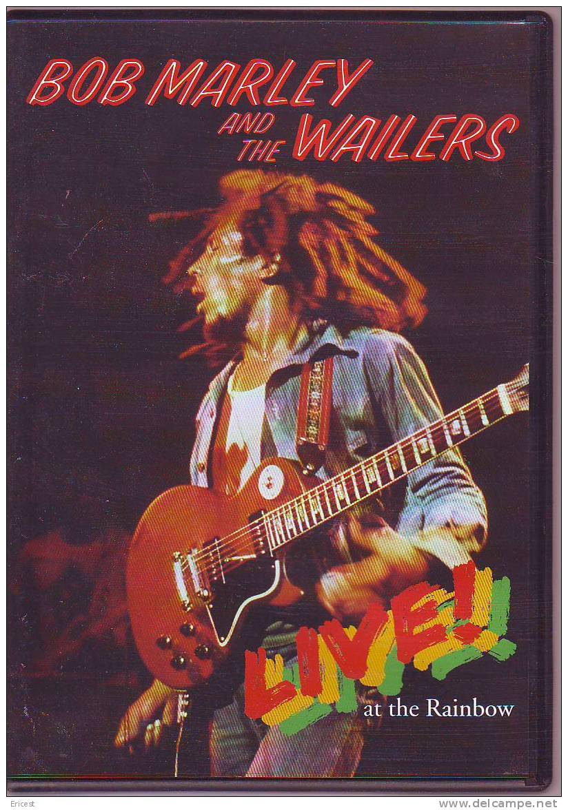 DVD BOB MARLEY AND THE WAILERS LIVE AT THE RAINBOW (10) - Concert & Music