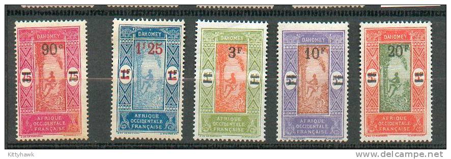 DAH 125 - YT 79-80-82 à 84 * - Unused Stamps