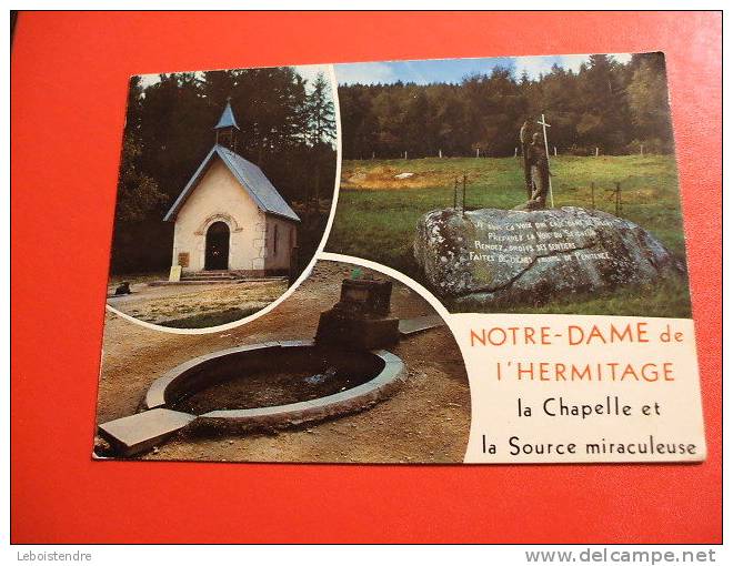 CPSM  OU CPM -( 42-LOIRE) -NOTRE DAME DE L´HERMITAGE-NOIRETABLE-CARTE EN BON ETAT. - Noiretable