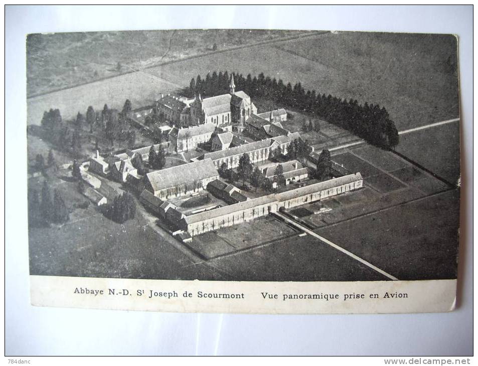 ABBAYE N.D ST JOSEPH DE SCOURMONT - Vue Panoramique Prise En Avion - Chimay