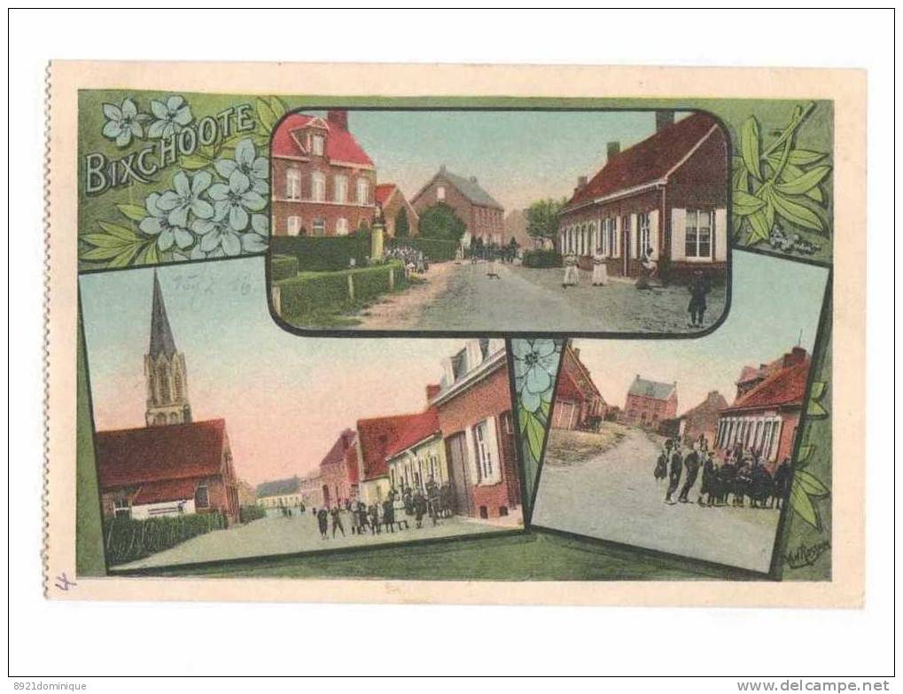 Langemark-Poelkapelle -  Bikschote - Bixchoote  Feldpost Gelopen - Weltkrieg 1914-18 - Langemark-Poelkapelle