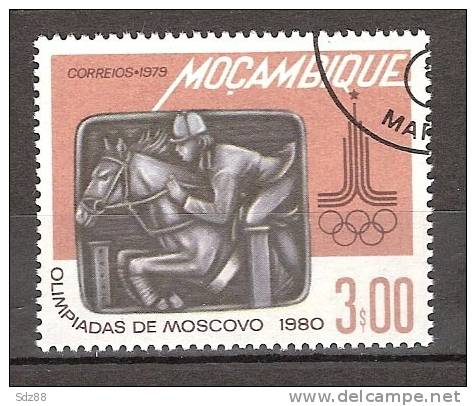 Mozambique  1979  JO De Moscou  Equitation Cheval - Springconcours