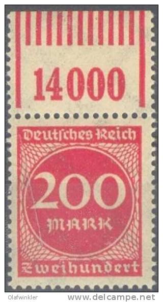 1923 200M OR 1-11-1 Mi 269 W OR Posfrisch/neuf Sans Charniere/MNH - Sonstige & Ohne Zuordnung