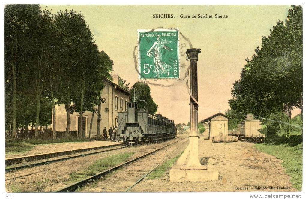 SEICHES - Gare De Seiches-Suette - Seiches Sur Le Loir