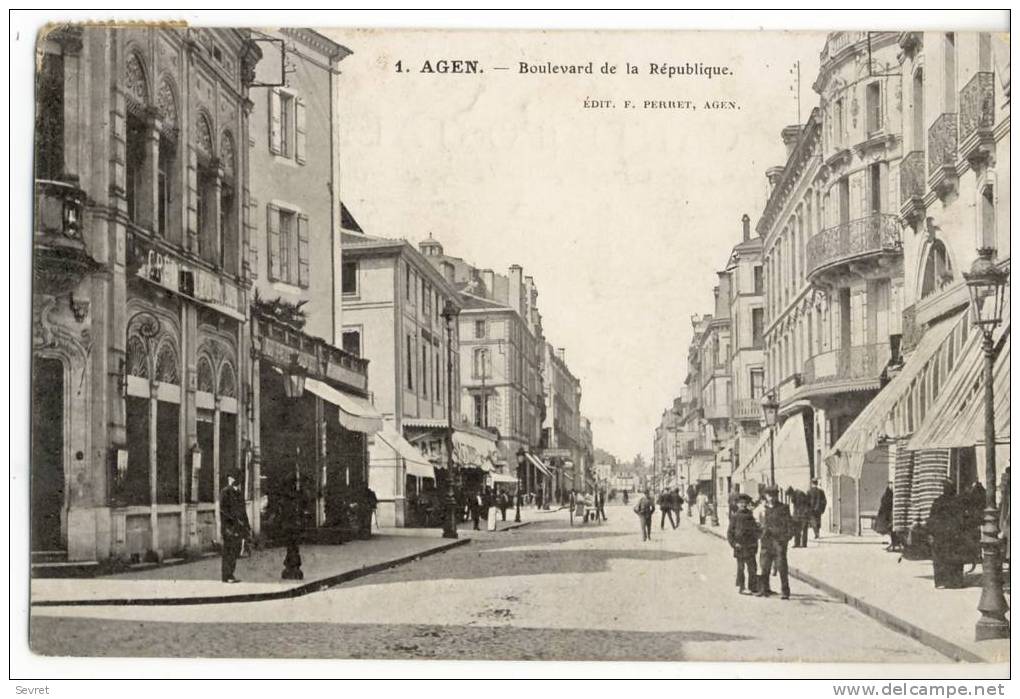 AGEN. - Boulevard De La République. - Agen