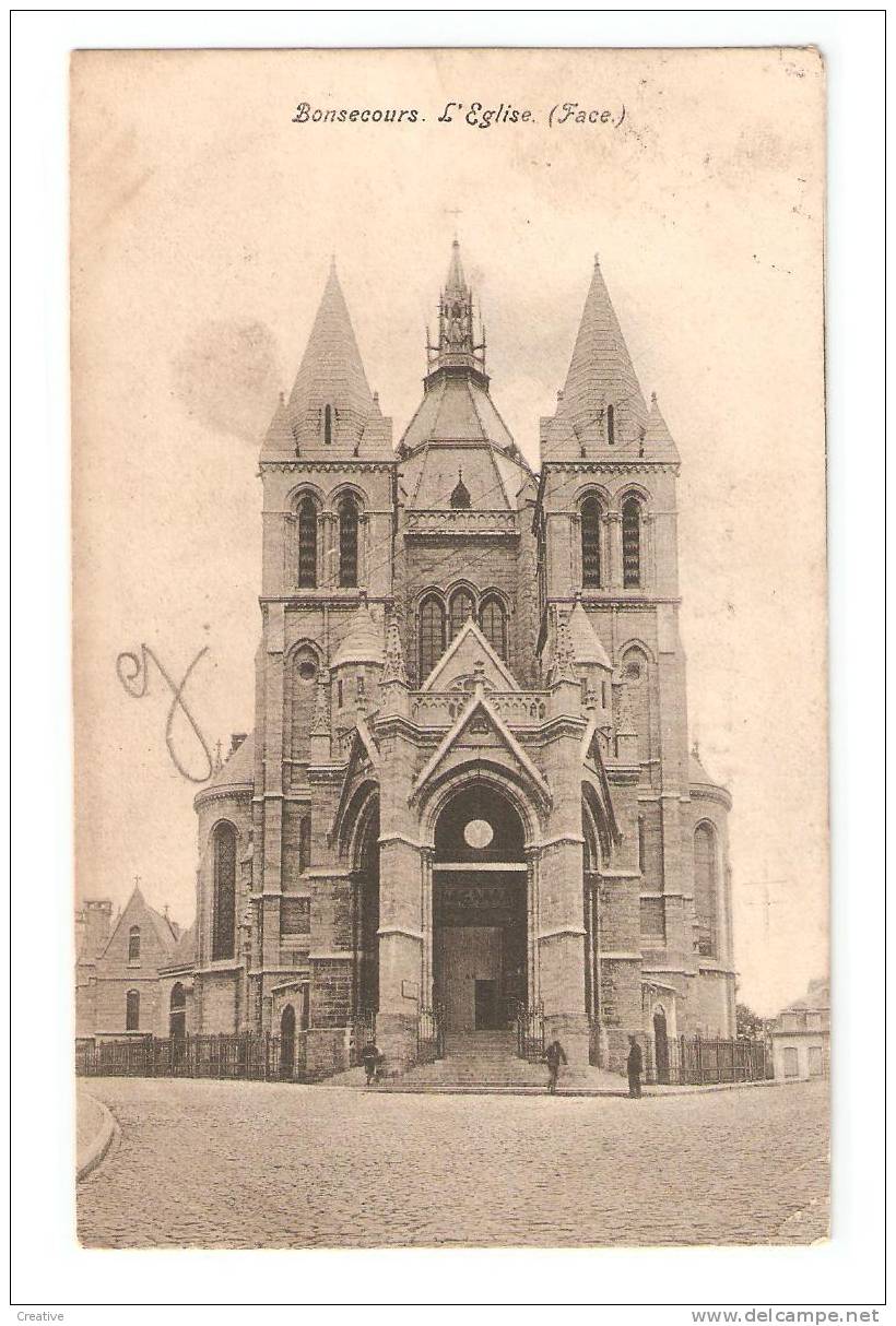 BONSECOURS.1904  L'Eglise - Péruwelz