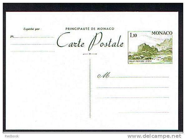 Attractive Mint Postal Stationery Card Monaco - France Interest  - Ref 309 - Ganzsachen