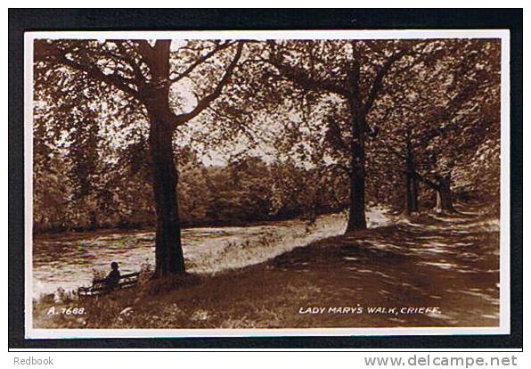 3 Real Photo Postcards Crieff Perthshire Scotland - Ref 309 - Perthshire