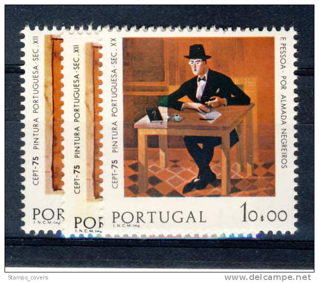 PORTUGAL MNH** MICHEL 1281X, 1281Y AND 1282X EUROPA 1975 - 1975