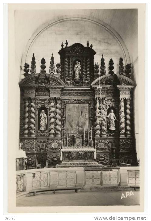 FONGRAVE  - Vue Du Retable . CPSM 9x14 - Altri & Non Classificati