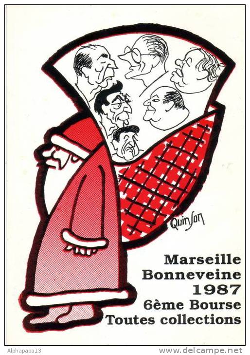 CPM MARSEILLE BONNEVEINE 1987 6ème Bourse Toutes Collections - QUINSON - Quartiers Sud, Mazargues, Bonneveine, Pointe Rouge, Calanques