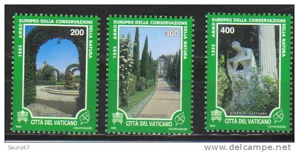 C021 Vaticano - Un. 1017/24 Anno Europeo Della Natura - Nuovo Gomma Integra  - Serie Compl. - Nuevos