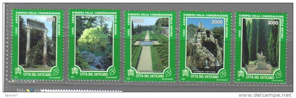 C021 Vaticano - Un. 1017/24 Anno Europeo Della Natura - Nuovo Gomma Integra  - Serie Compl. - Nuovi