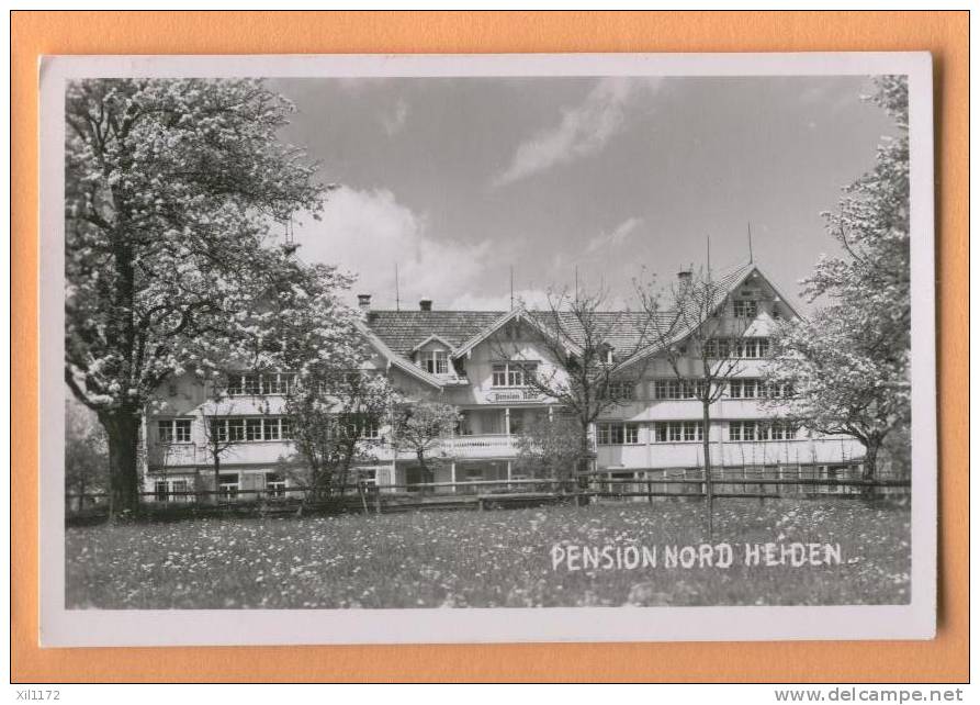 D876 Pension Nord Heiden. Stempel Heiden Kurort 1953 Nach Le Locle. Verlag Haussmann. - Heiden