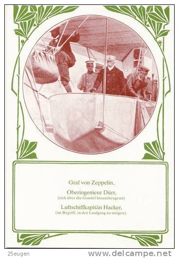 GERMANY 1975 ZEPPELIN  POSTMARK - Zeppelins