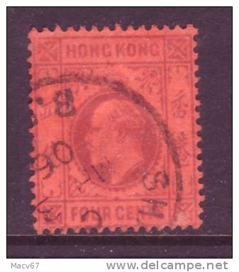 Hong Kong 89  Shanghia "C"  B.P.O. (o)   Wmk 3 Multi CA  1904-11  Issue - Used Stamps