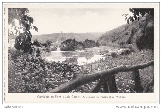 COMBLAIN-AU-PONT. Joli Coin Au Confluent De L´Ourthe Et De L´Amblève - Comblain-au-Pont