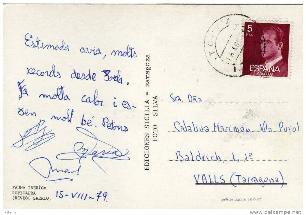 Postal,Torla ( Huesca)1979, Post Card - Cartas & Documentos