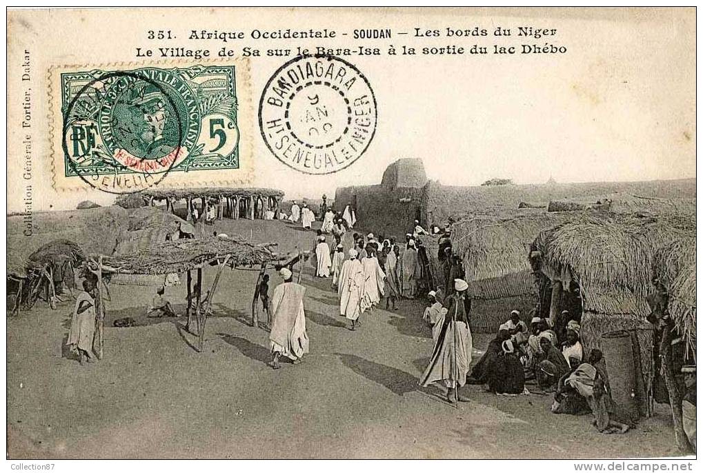 COLLECTION FORTIER N° 351 - AFRIQUE - SOUDAN - VILLAGE De SA Sur Le BARA ISA - Sudán