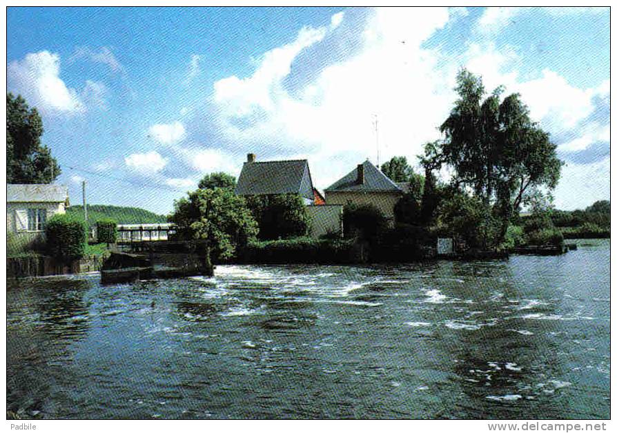 Carte Postale  80. Bray-sur-Somme  Les étangs à Eclusier Trés Beau Plan - Bray Sur Somme