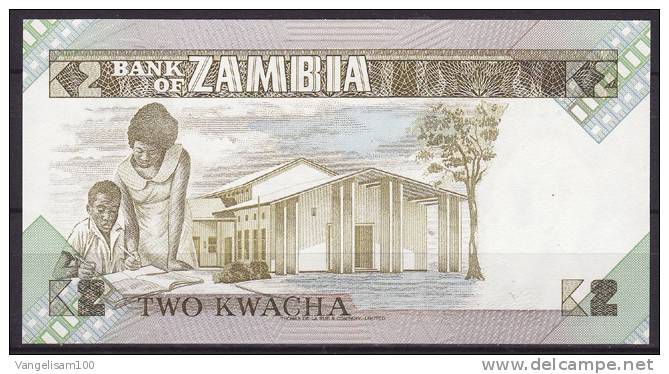 ZAMBIA 1992 Two Kwancha Banknote UNC - Zambie