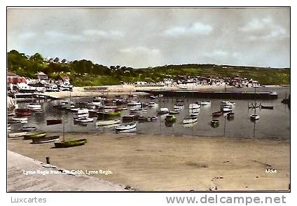 LYME REGIS FROM THE COBB. LYME REGIS. - Other & Unclassified