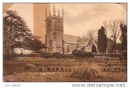 LANGTON CHURCH . BLANDFORD. - Other & Unclassified