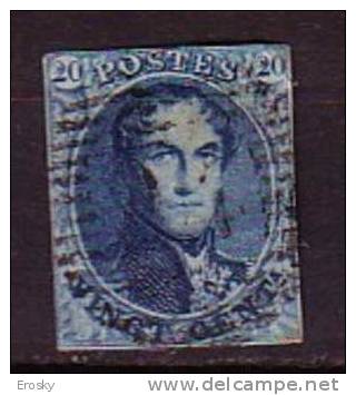 K5123 - BELGIE BELGIQUE Yv N°11 - 1858-1862 Medallions (9/12)