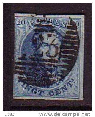 K5120 - BELGIE BELGIQUE Yv N°11 - 1858-1862 Medallions (9/12)