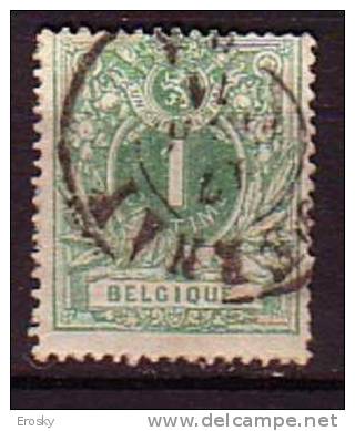 K5176 - BELGIE BELGIQUE Yv N°26 - 1869-1888 Lion Couché (Liegender Löwe)