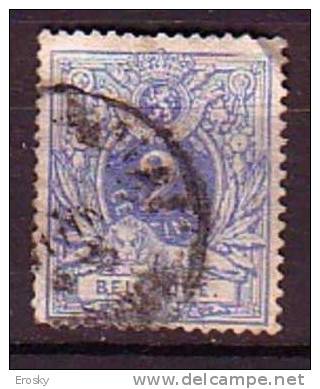 K5185 - BELGIE BELGIQUE Yv N°27 - 1869-1888 Lion Couché (Liegender Löwe)