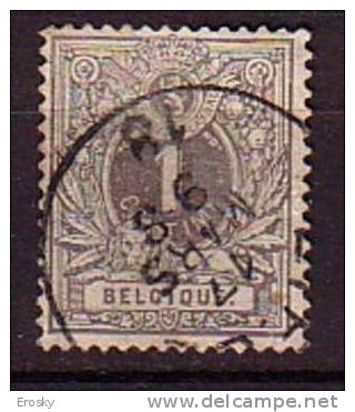 K5252 - BELGIE BELGIQUE Yv N°43 - 1869-1888 Lion Couché (Liegender Löwe)