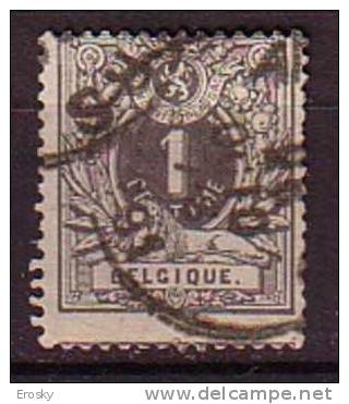 K5251 - BELGIE BELGIQUE Yv N°43 - 1869-1888 Lion Couché (Liegender Löwe)