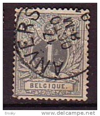 K5231 - BELGIE BELGIQUE Yv N°43 - 1869-1888 Lion Couché (Liegender Löwe)