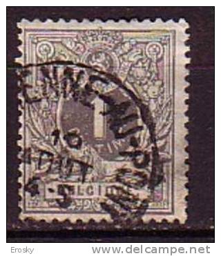 K5245 - BELGIE BELGIQUE Yv N°43 - 1869-1888 Lion Couché (Liegender Löwe)