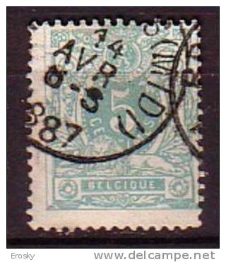 K5260 - BELGIE BELGIQUE Yv N°45 - 1869-1888 Lion Couché