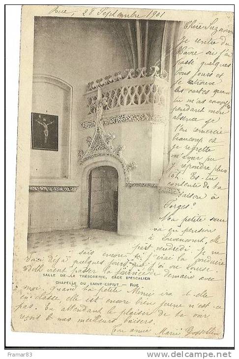 Rue  - Salle De La Trésorerie , Cage D'escalier , Chapelle Du Saint Esprit  ( Precurseur 1901 )  /  L2 - Rue