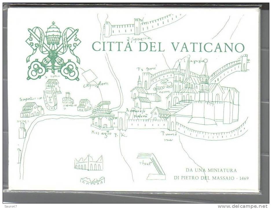 K002 Vaticano 1982 - Cartoline Postali "Vedute Del Vaticano"  4 V. L. 200 X 4  - Nuovo In Conf. Originale - Neufs