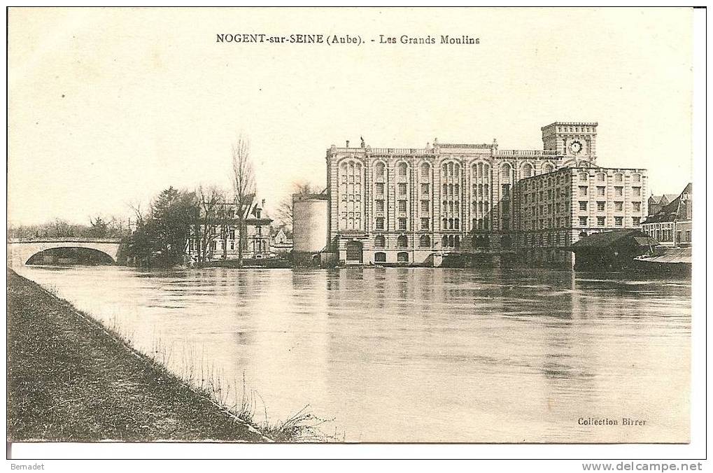 NOGENT SUR SEINE...LES GRANDS MOULINS - Nogent-sur-Seine