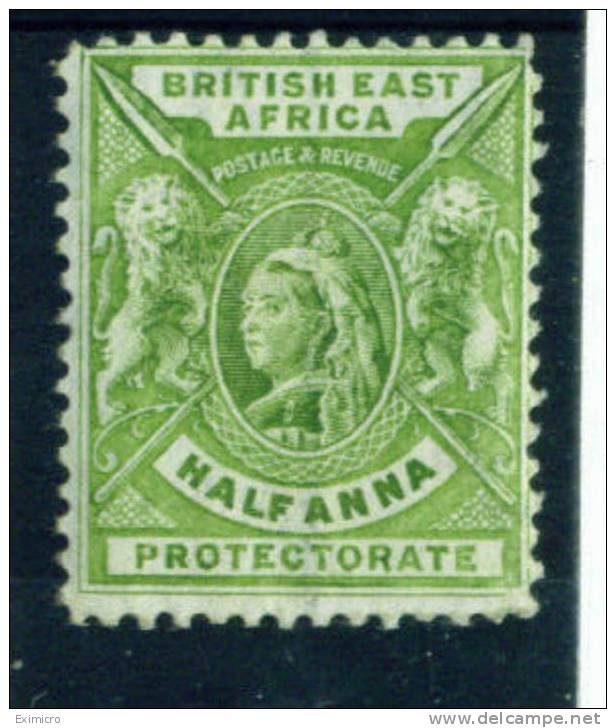 KENYA, UGANDA & TANGANYIKA 1896 ½a SG 65 MOUNTED MINT Cat £4 - British East Africa