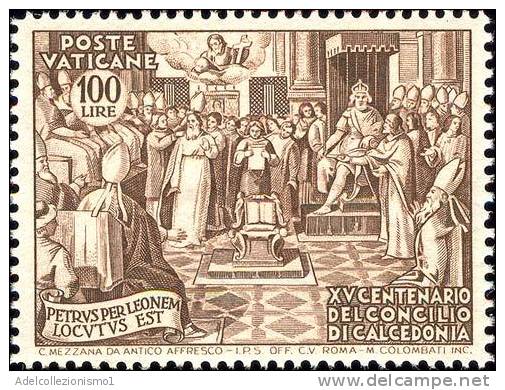 20226) 15º Centenario Del Concilio Di Calcedonia Serie Completa Nuova Di 5 Valori - Unused Stamps