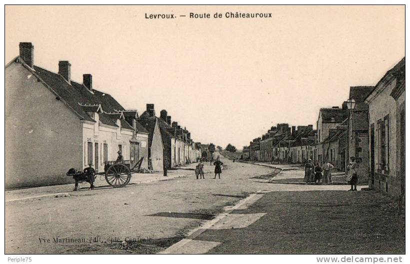 LEVROUX.  Route De Chateauroux. - Autres & Non Classés