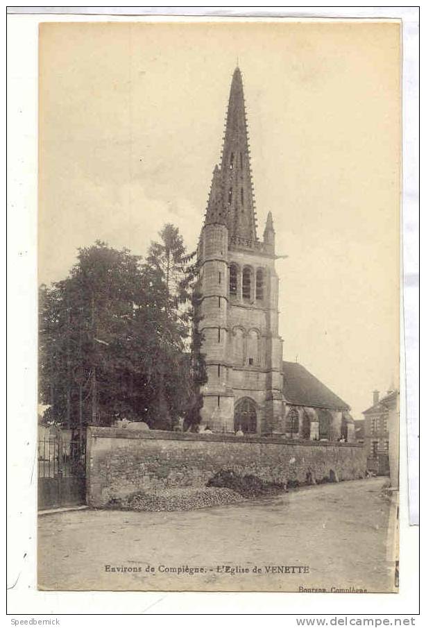 13564 Environs De Compiègne. - L'église De VENETTE.  Bourson - Compiegne